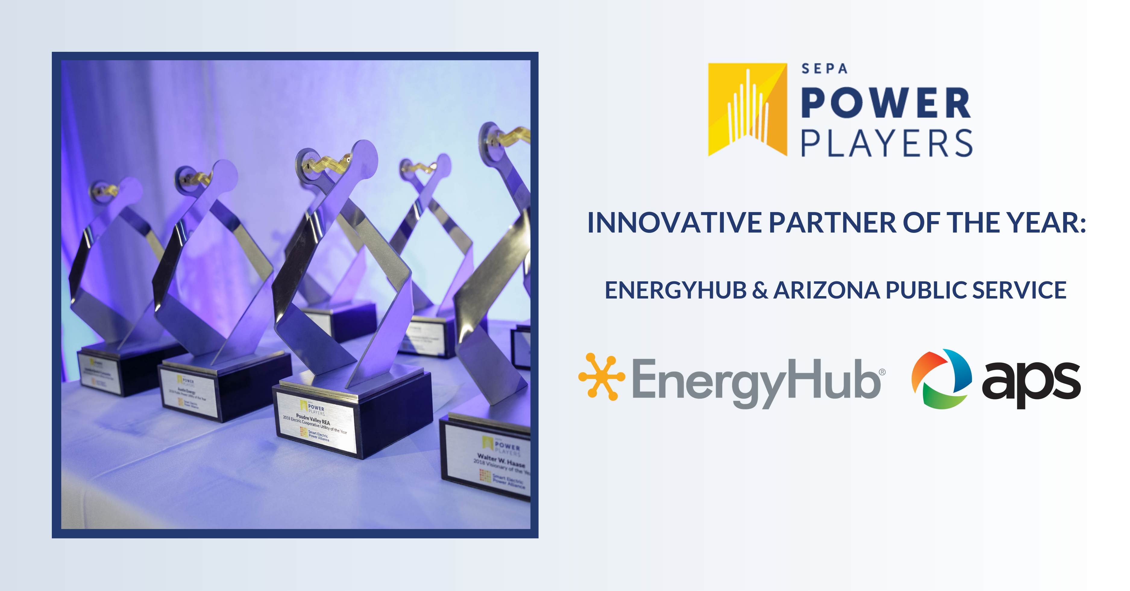 EnergyHub and Arizona Public Service named ‘Innovative Partners of the Year’ by SEPA