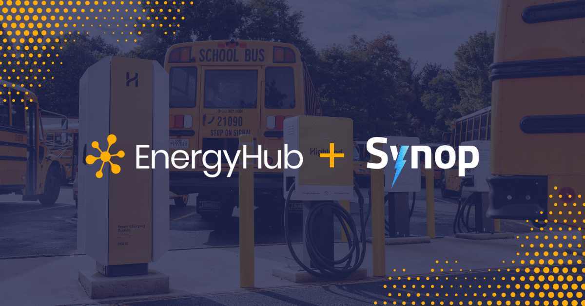EnergyHub partners with Synop to expand EV fleet charging access and vehicle-to-grid capabilities for utilities