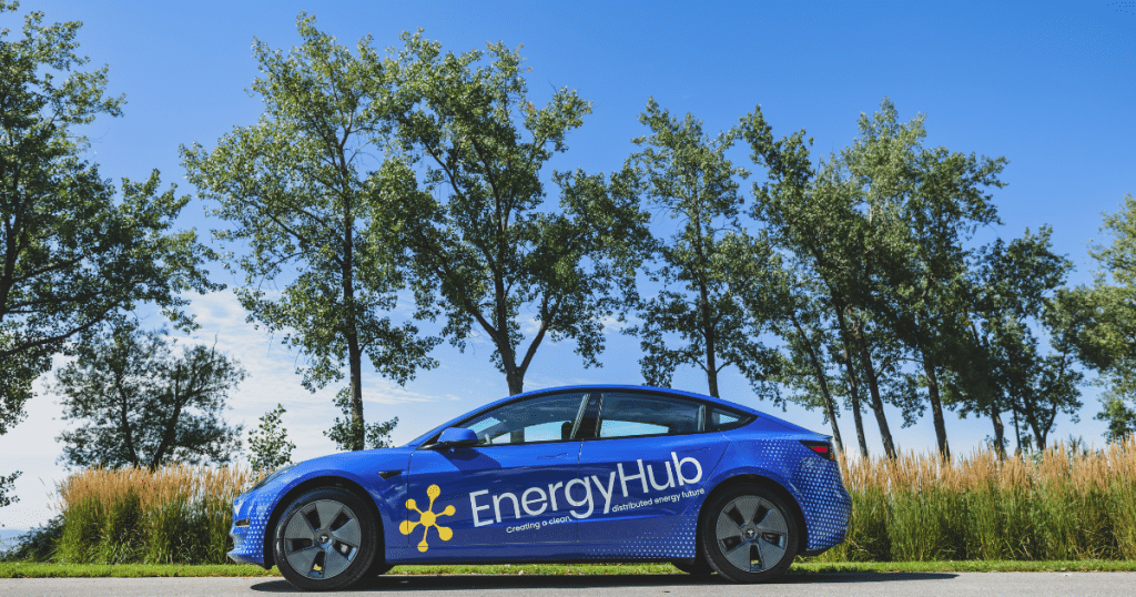The EnergyHub Tesla